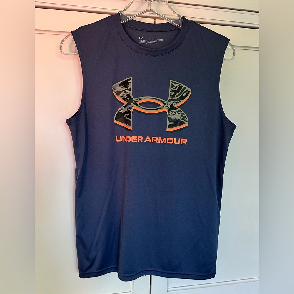 Under Armour dri-fit performance tank top - boy’s size XL